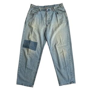 Vintage 90s GAP "Giant Fit" Jeans 36 X 30 Button Fly Distressed  Jinco Grunge